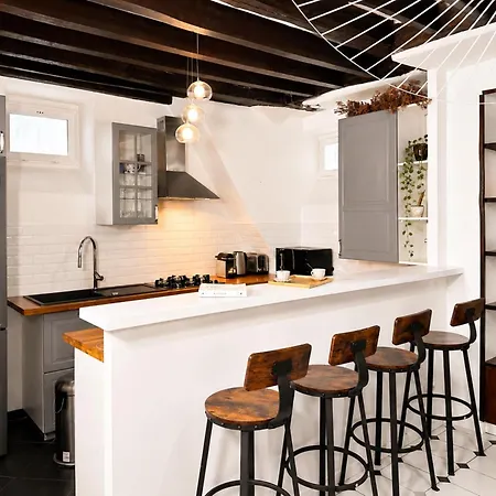 アパート Spacious & Modern In Le Marais *